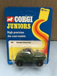 yzzr[@͌^ԁ@ԁ@[VOJ[ R[M[XJEgJ[fre[WJ[corgi juniors daimier scout car model vintage car mosc