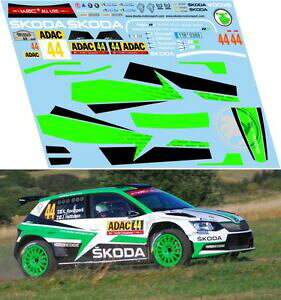 yzzr[@͌^ԁ@ԁ@[VOJ[ VR_t@rA[fJ[skoda fabia r5 rovampera rally adac germania 2018 decals 143