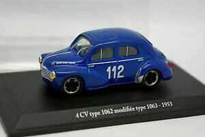 �y���������z�z�r�[�@�͌^�ԁ@�ԁ@���[�V���O�J�[ ���m�[eligor presse 143 renault 4cv 1062 modifiee 1063 1953