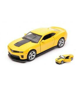 yzzr[@͌^ԁ@ԁ@[VOJ[ V{[J}chevrolet camaro zl 1 yellow cm 11