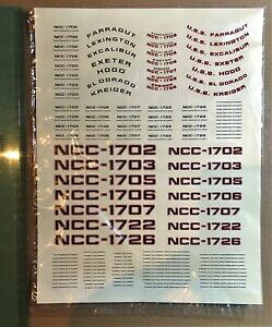 yzzr[@͌^ԁ@ԁ@[VOJ[ Q[X^[gbNG^[vCYNXfJ[V[gkI[Hweb games 0001dc star trek enterprise class ship decals sheet nuovo
