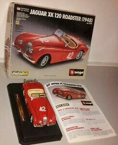 yzzr[@͌^ԁ@ԁ@[VOJ[ LbgWK[[hX^[^{bNXburago 124 metal kit jaguar xk 120 roadster 1948 cod 5502 in box assemblata