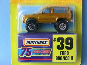 yzzr[@͌^ԁ@ԁ@[VOJ[ }b`AJS[h`WtH[huRfmatchbox usa question gold defi ford bronco ii 4x4 voiture modele jouet