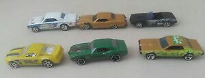 �y���������z�z�r�[�@�͌^�ԁ@�ԁ@���[�V���O�J�[ �z�b�g�z�C�[�����b�g×���b�ghot wheels muscle cars lot x 6hotwheels muscle cars lot