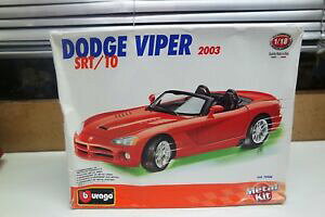 �y���������z�z�r�[�@�͌^�ԁ@�ԁ@���[�V���O�J�[ �_�b�W�o�C�p�[dodge viper 2003 srt10 burago, sh1
