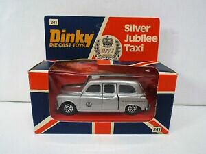 yzzr[@͌^ԁ@ԁ@[VOJ[ Vo[Wr[h^NV[dinky 241 silver jubilee london taxi comme neuf boxed d322