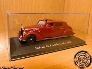 �y���������z�z�r�[�@�͌^�ԁ@�ԁ@���[�V���O�J�[ �u���E���~���gvoisin c28 c28 ambassade 1936 brown 143 mint