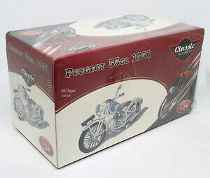 yzzr[@͌^ԁ@ԁ@[VOJ[ NVbNoCNvW[Kfq[gclassic motos peugeot 55 gal 1951 124 diecast model moto