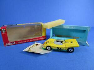 yzzr[@͌^ԁ@ԁ@[VOJ[ WF{bNXsolido 195 ligier, original, debut des annees 1970 question, jaunevert, en parfait etat, dans sa boite