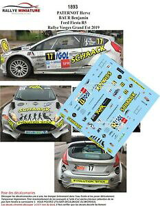 yzzr[@͌^ԁ@ԁ@[VOJ[ fJ[tBGX^[Ohdecals 124 ref 1893 fiesta r5 paternot rallye vosges grand est 2019