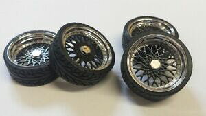 【送料無料】ホビー 模型車 車 レーシングカー カードホイールリムsd jantes 19 in bbs rs noir 35 mm