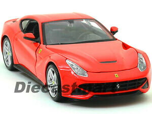 �y���������z�z�r�[�@�͌^�ԁ@�ԁ@���[�V���O�J�[ �t�F���[���~�j�`���A�J�[ferrari f12 berlinetta rouge 124 voiture miniature par bburago 26007 neuf 2015