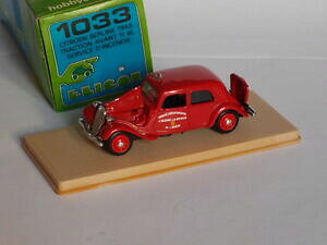 �y���������z�z�r�[�@�͌^�ԁ@�ԁ@���[�V���O�J�[ �V�g���G���Z�_���g�V����eligor citroen berline 1948 traction avant 11 bl service incendie 143