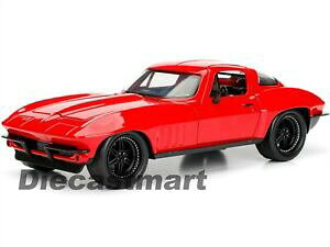 �y���������z�z�r�[�@�͌^�ԁ@�ԁ@���[�V���O�J�[ �V�{���[�R���x�b�g���b�h�X���[���J�[jada 124 fast and furious lettys chevy corvette rouge petite voiture 98298