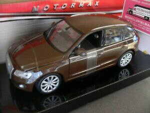 【送料無料】ホビー 模型車 車 レーシングカー マックスエンジンアウディメタリックブラウン124 moteur max audi q5 marron metallise