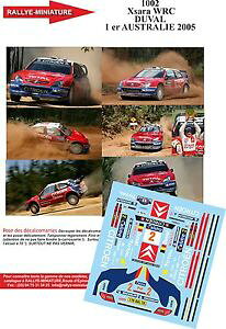 yzzr[@͌^ԁ@ԁ@[VOJ[ fJ[VgGNTfoI[XgA[[decals 124 ref 1002 citroen xsara wrc duval rallye australie rally 2005