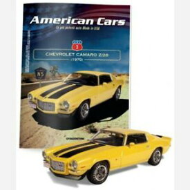 【送料無料】ホビー　模型車　車　レーシングカー アメリカコレクションシボレーカマロamerican cars collection n 2 chevrolet camaro z28 1970 143 deagostini