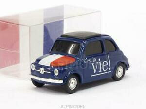 �y���������z�z�r�[�@�͌^�ԁ@�ԁ@���[�V���O�J�[ �t�B�A�b�g�t�����Xfiat 500 brums france cest la vie voila 143 brumm br056