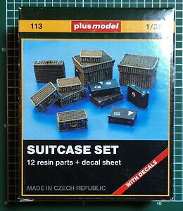 【送料無料】ホビー 模型車 車 レーシングカー モデルスーツケースセットレジンキットplusmodel plus model 113 suitcase set 135 resin kit