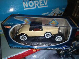 �y���������z�z�r�[�@�͌^�ԁ@�ԁ@���[�V���O�J�[ �N���{�b�N�Xsolido 143 ref 4035 duesenberg spider yellow neuf en boite