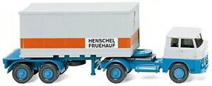 yzzr[@͌^ԁ@ԁ@[VOJ[ wiking 052601conteneur semiremorque henschel henschel fruehauf _ nouveauneuf dans sa boite