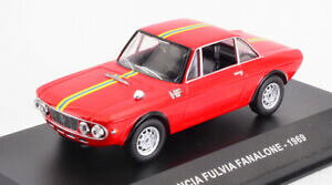 【送料無料】ホビー 模型車 車 レーシングカー ランチアモデルlancia fulvia fanalone 1969 red 143 model 4304100 solido