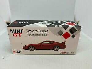 �y���������z�z�r�[�@�͌^�ԁ@�ԁ@���[�V���O�J�[ �~�j�g���^�X�[�v��mini gt 164 toyota supra rouge