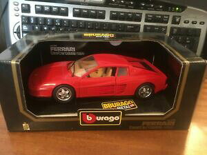 yzzr[@͌^ԁ@ԁ@[VOJ[ XP[tF[burago cod3019 echelle 118 ferrari testarossa 1984 rougecret
