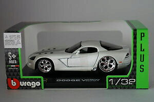 �y���������z�z�r�[�@�͌^�ԁ@�ԁ@���[�V���O�J�[ �_�b�W�o�C�p�[�J�[burago dodge viper str10 13 2 voiture en blanc