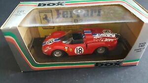 【送料無料】ホビー 模型車 車 レーシングカー モデルボックスmodel boxferrari 250 gt prova 195657 rouge 143 84005cret