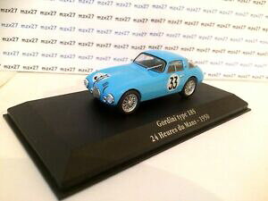 �y���������z�z�r�[�@�͌^�ԁ@�ԁ@���[�V���O�J�[ �^�C�v���}���A�g���X��voiture saga gordini type 18 s 33 24 heures du mans 1950 143 eligor atlas