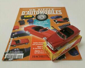 yzzr[@͌^ԁ@ԁ@[VOJ[ vW[JuIIWi{bNXsolido peugeot 403 cabriolet 1955 boite dorigine fascicule n29