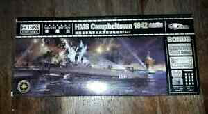 �y���������z�z�r�[�@�͌^�ԁ@�ԁ@���[�V���O�J�[ �f���b�N�Xflyhawk hms campbeltown 1942 deluxe edition scale 1700