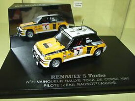 【送料無料】ホビー　模型車　車　レーシングカー ルノーターボラリーツアードフランスユニバーサルrenault 5 turbo rallye tour de france 1984 j ragnotti universal hobbies 143