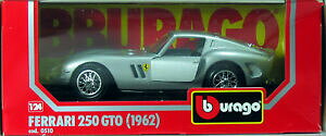 yzzr[@͌^ԁ@ԁ@[VOJ[ tF[ferrari 250 gto burago 124