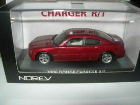【送料無料】ホビー　模型車　車　レーシングカー ダッジチャージャーインフェルノnorev 143 950000 dodge charger rt inferno red 2006