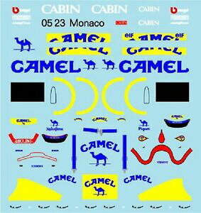yzzr[@͌^ԁ@ԁ@[VOJ[ fJ[[^XeBRNVf1 decals museum collection d656 143 for lotus 100t amp; tyrrell 020c