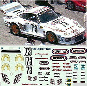 yzzr[@͌^ԁ@ԁ@[VOJ[ |VFEBfJ[fJ[porsche 935 wynn international imsa 124 autocollant decalcomanie