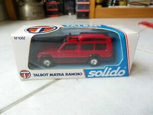 �y���������z�z�r�[�@�͌^�ԁ@�ԁ@���[�V���O�J�[ �~�j�`���A�{�b�N�Xtalbot matra rancho 1062 solido 143 miniature avec boite