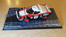 【送料無料】ホビー　模型車　車　レーシングカー ランチアラリーサンレモジオdiecast 143 lancia stratos hf rally san remo 1978 n8 gio5