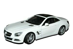 【送料無料】ホビー 模型車 車 レーシングカー ベンツクラスカブリオレモデルmercedesbenz classe sl cabriolet ferme blanc r231 ab 2012 124 welly modele