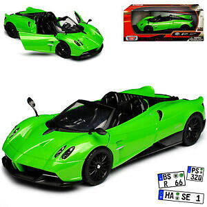 yzzr[@͌^ԁ@ԁ@[VOJ[ [hX^[O[JuIII[gfpagani huayra roadster cabriolet vert ab 2012 124 motormax modele auto a ou oh