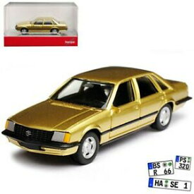 【送料無料】ホビー　模型車　車　レーシングカー オペルセネターリムジンopel senateur a limousine metallique or 1 generation 19781986 h0 187 herpa m