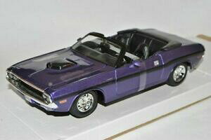 yzzr[@͌^ԁ@ԁ@[VOJ[ _bW`W[JuIfdodge challenger rt cabriolet 1970 violet 124 maisto modele auto avec od