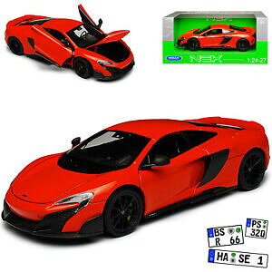 yzzr[@͌^ԁ@ԁ@[VOJ[ }N[bhJbgfmclaren 675lt coupe rouge 20152017 124 welly modele auto avec ou sans