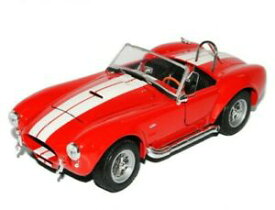 【送料無料】ホビー　模型車　車　レーシングカー シェルビーコブラモデルshelby 1965 427 cobra sc rouge ouverture 124 welly modele auto avec ou sans