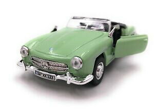 yzzr[@͌^ԁ@ԁ@[VOJ[ xcfJuImercedes benz maquette de voiture avec wunschkennzeichen 190 sl vert cabrio 13