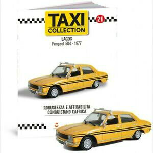 yzzr[@͌^ԁ@ԁ@[VOJ[ ^NV[RNVvW[SXtaxi collection 143 collezione modellino n 21 peugeot 504 lagos 1977