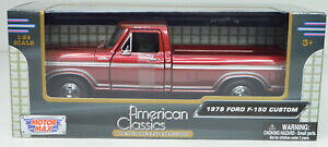 �y���������z�z�r�[�@�͌^�ԁ@�ԁ@���[�V���O�J�[ �t�H�[�h�J�X�^���X�P�[��ford f150 personnalisee rouge echelle 124 par motormax