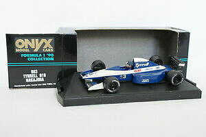 【送料無料】ホビー 模型車 車 レーシングカー オニキスティレルonyx f1 143 tyrrell 019 nakajima